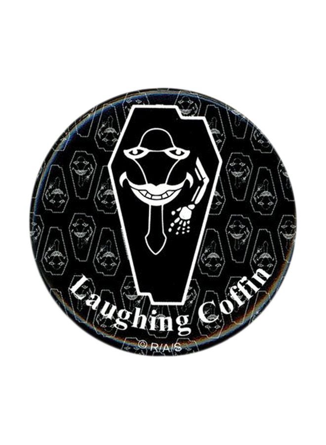 Laughing Coffin Button 16094 1.25inch