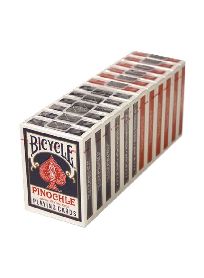 Brybelly 12-Piece Standard Playing Card Decks GUSP-010*12 - Image 1