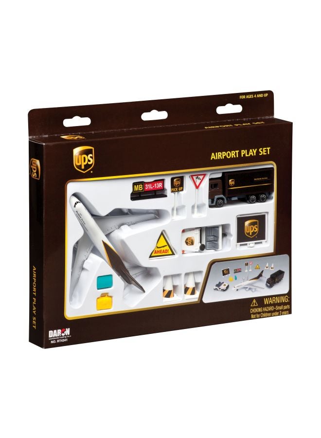 Daron UPS Airport Die-cast Playset RT4341 - Image 1