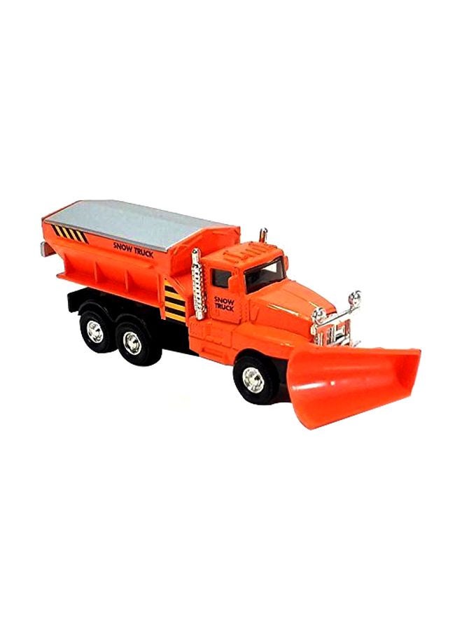 Playmaker Toys Plow Truck Orange  - Image 1