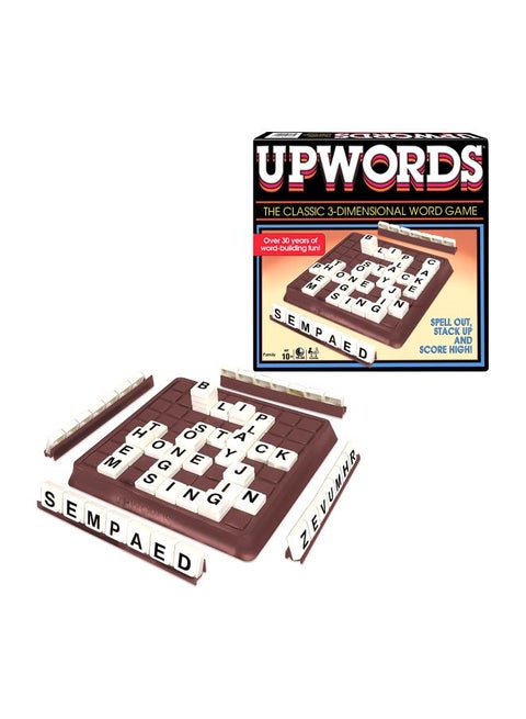 Upwords The 3-Dimensional Word Game That Really Stacks Up Board Game