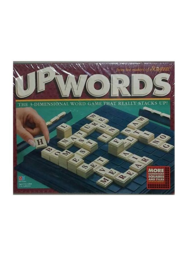 Upwords The 3-Dimensional Word Game That Really Stacks Up Board Game