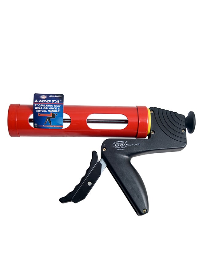 LICOTA Caulking Gun Swivel Handle Red 32X19.2X5.6cm - Image 2