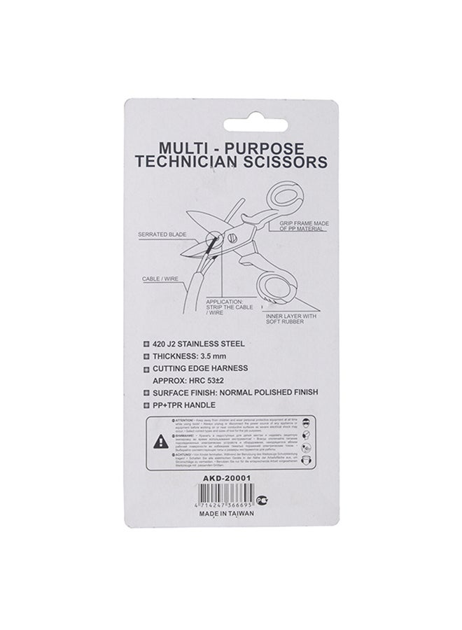 LICOTA - Multi-Purpose Scissor Silver - Image 1