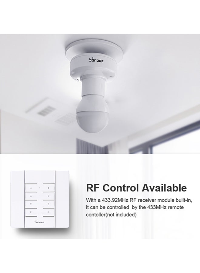 2-Piece R2 Wi-fi Smart Light Bulb White 14.2x7.1x10.4cm