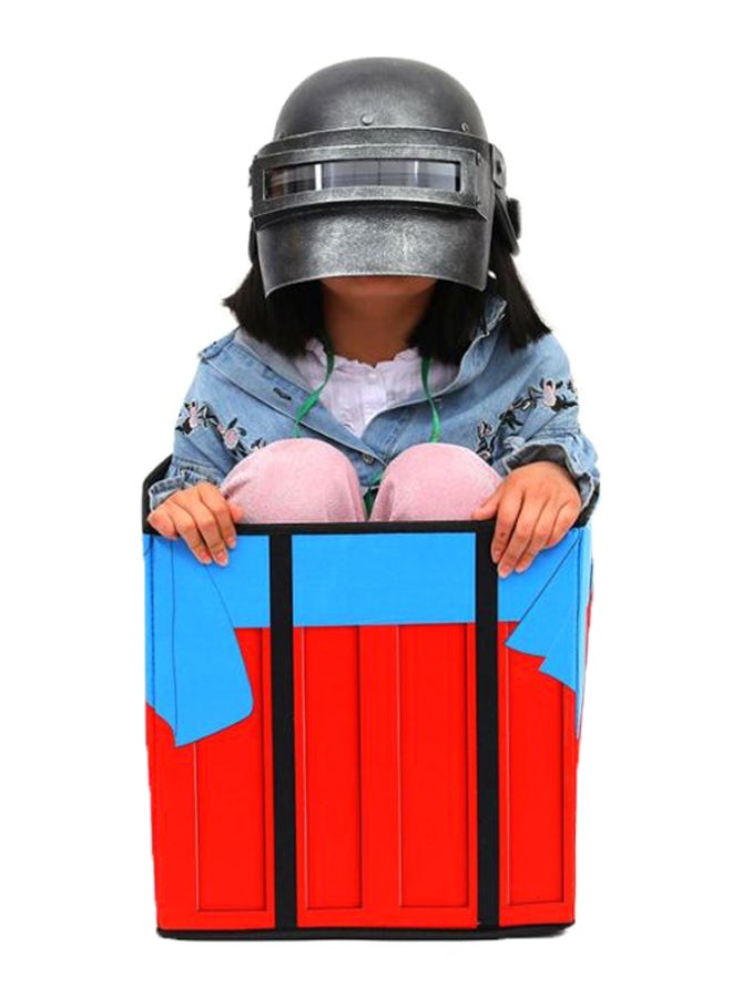 صندوق تخزين آير دروب قابل للطي للعبة PUBG أحمر / أزرق / أسود - Image 3
