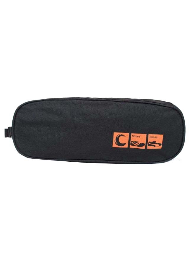 Waterproof Travel Shoe Bag Black/Clear  - Image 1