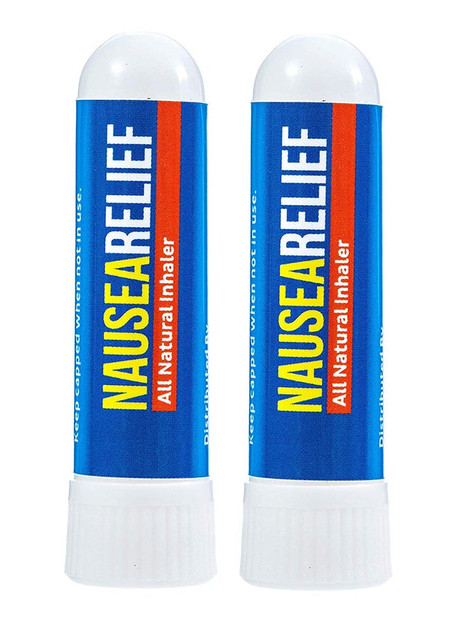 Basic Vigor - 2-Piece Nausea Relief Motion Sickness Inhaler Set - Image 1