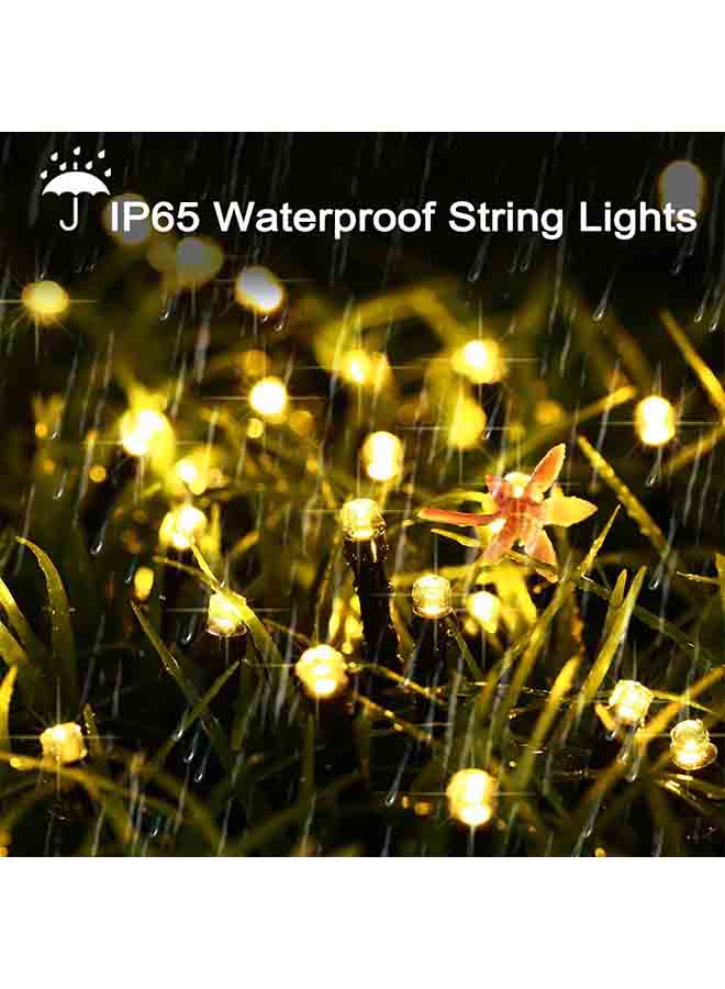 kwb - LED Solar String Lights Warm White 12meter - Image 1