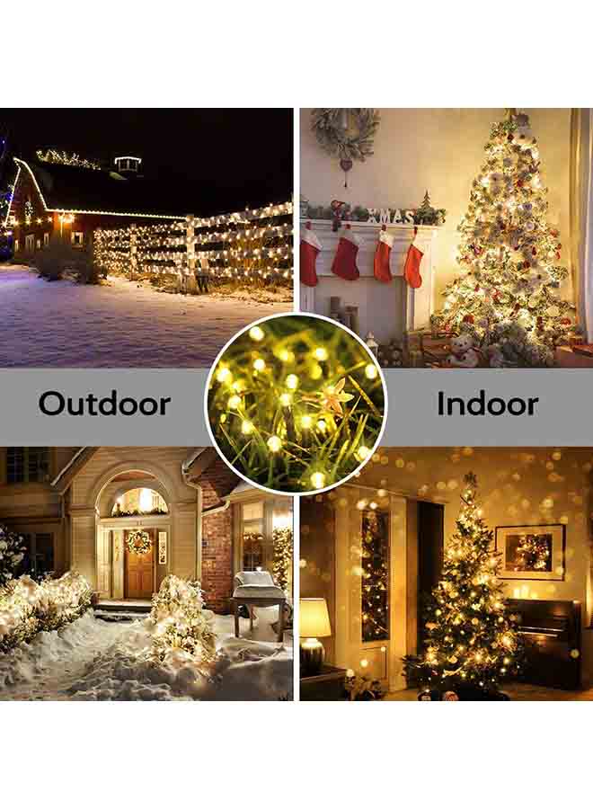 kwb - LED Solar String Lights Warm White 12meter - Image 1