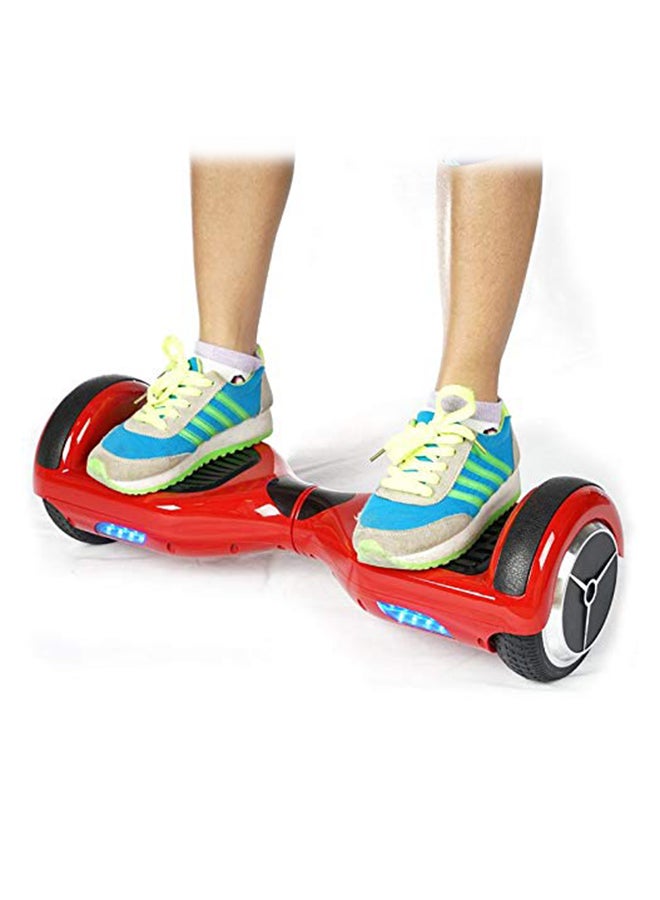 كروني سكوتر كهربائي بعجلتين دي وان سبيد كار سمارت أحمر - Image 3