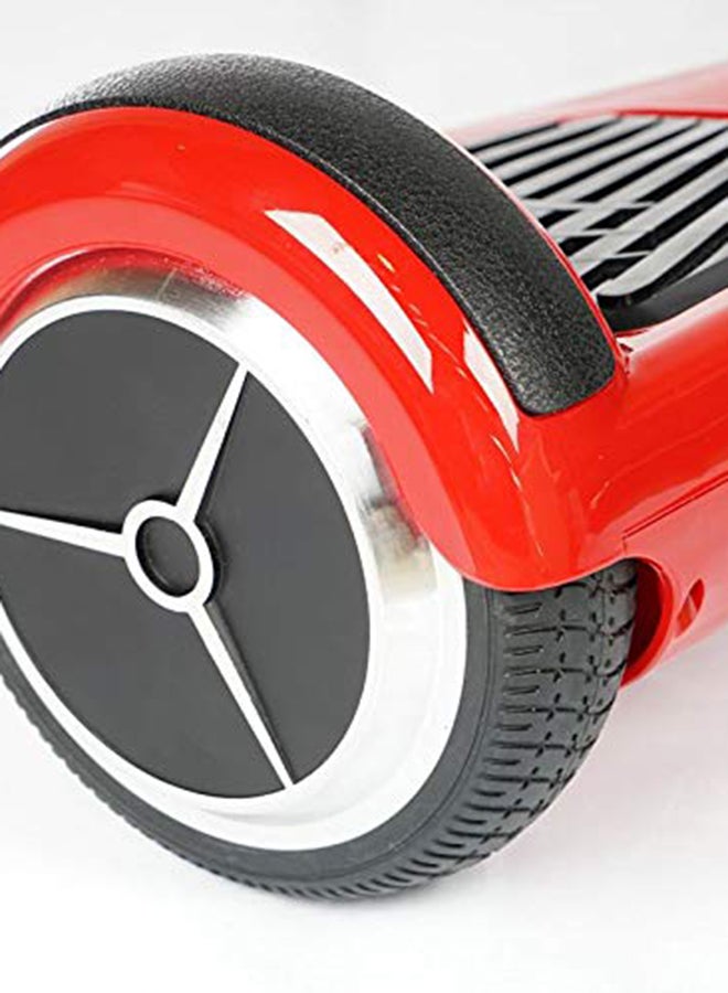 كروني سكوتر كهربائي بعجلتين دي وان سبيد كار سمارت أحمر - Image 4