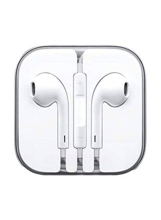 Wired In-Ear Headphones With Mic For Apple iPhone 5/5G White - v1579778034/N33964152A_1