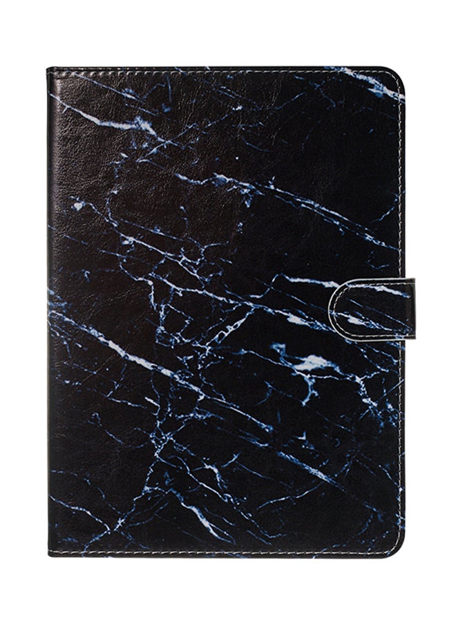 Colored Drawing Pattern Horizontal Flip PU Leather Case Cover With Holder & Card Slots For iPad mini 5 / 4 / 3 / 2 / 1 Black/Blue  - Image 1