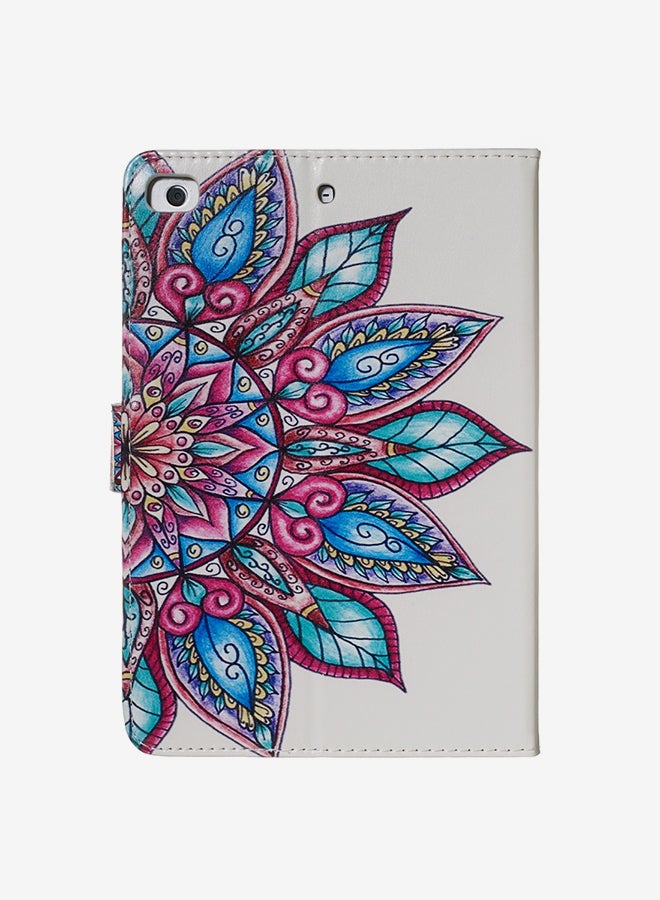 Colored Drawing Pattern Horizontal Flip PU Leather Case Cover With Holder & Card Slots For iPad mini 5 / 4 / 3 / 2 / 1 Multicolour  - Image 2