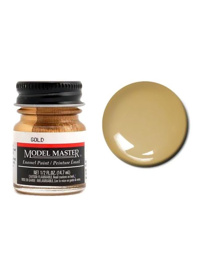 TESTOR Model Master Enamel Paint Gold - Image 2