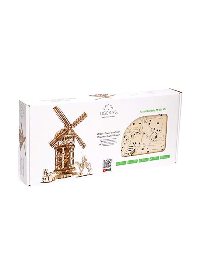 UGEARS 585-Piece 3D Wooden Model Brainteaser Adult and Teens Craft Kit Gift  - Image 4