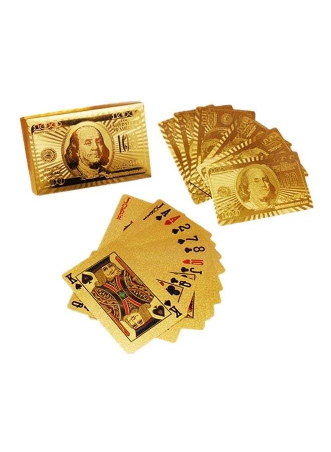 24K Golden Totem Playing Cards