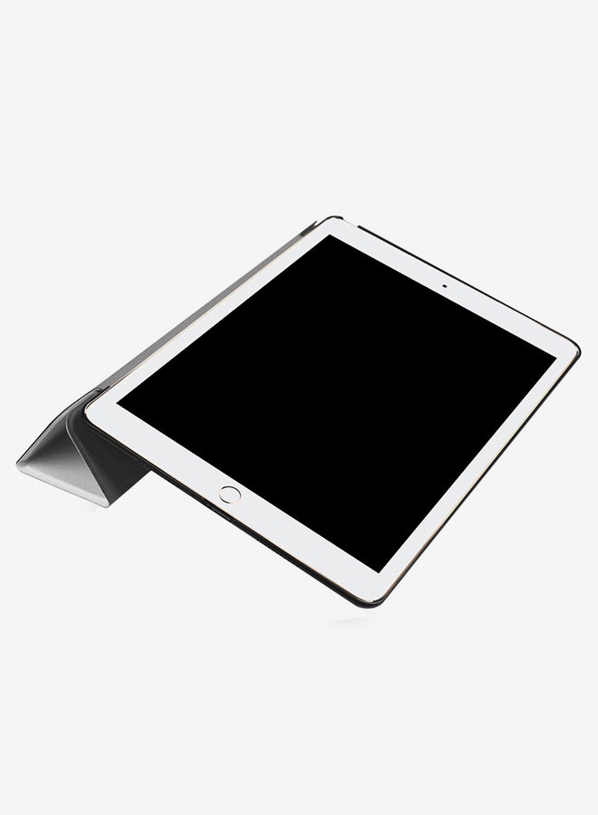 Litchi Texture 3-folding Flip Case Cover With Holder For Apple iPad Pro 10.5 inch White - Image 4