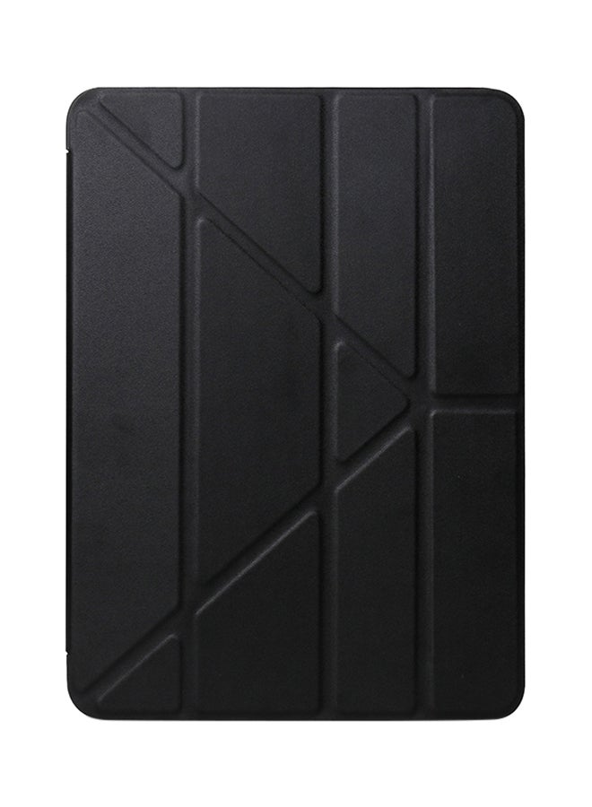 Millet Texture PU+ Silica Gel Full Coverage Leather Case Cover For Apple iPadAir Black - Image 1