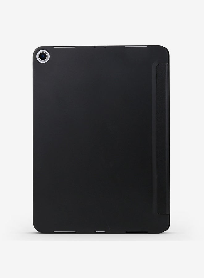 Millet Texture PU+ Silica Gel Full Coverage Leather Case Cover For Apple iPadAir Black - Image 2