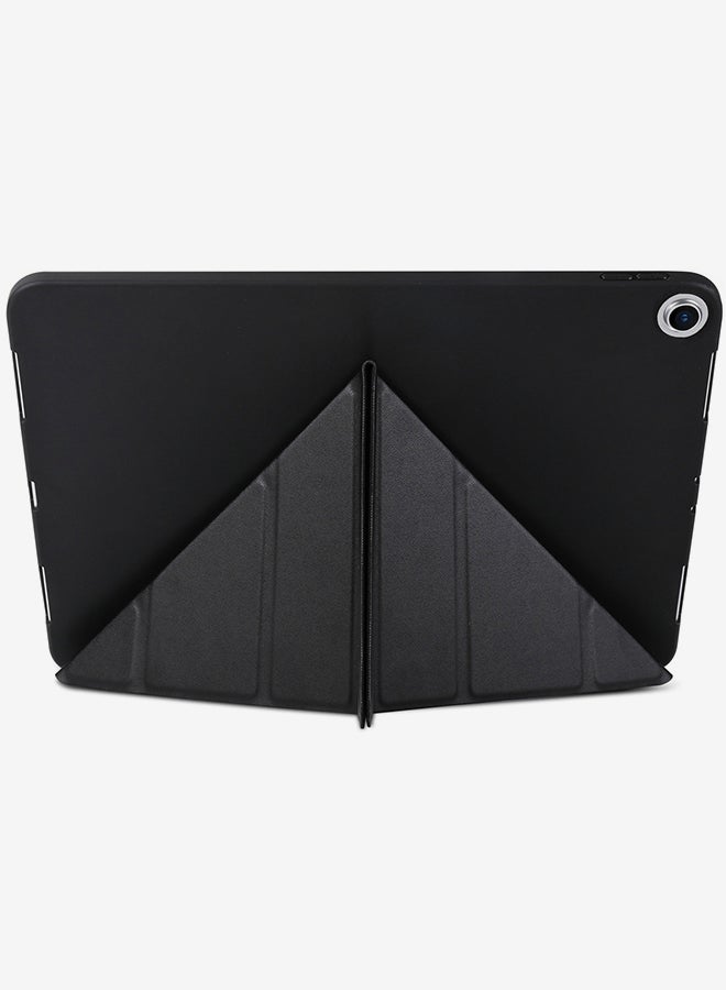 Millet Texture PU+ Silica Gel Full Coverage Leather Case Cover For Apple iPadAir Black - Image 4