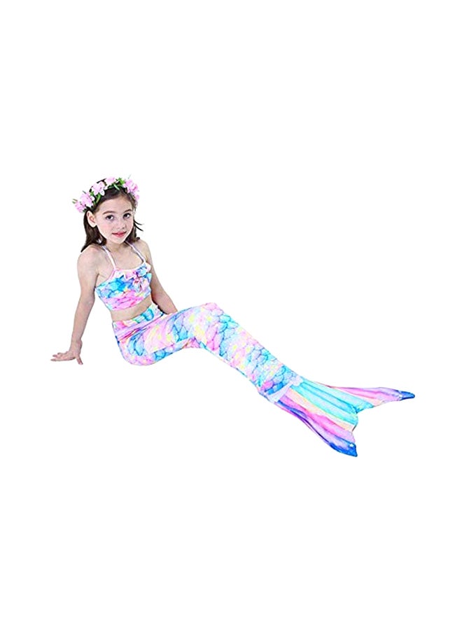 J&J - 3-Piece Mermaid Bathing Swimsuit Set - Image 1