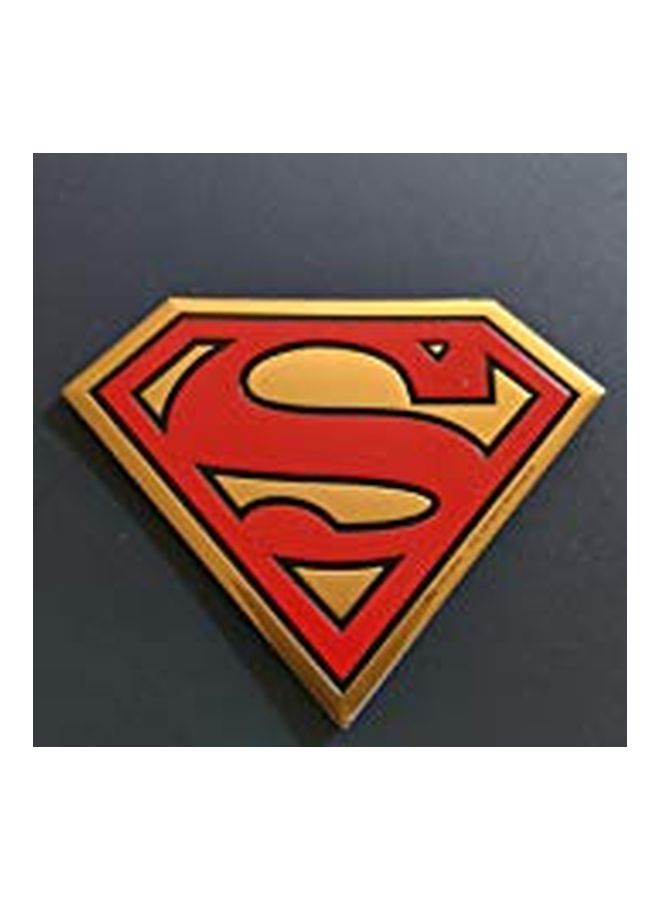 C&D Visionary Superman Logo Metal Emblem Sticker S-DC-0036-M - Image 2