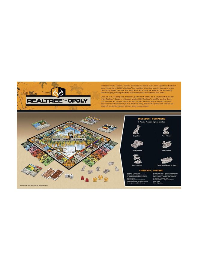 MasterPieces Realtree Opoly Board Game 41881 - Image 3