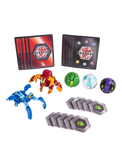 Pack Of 5 Pyrus Maxotaur And Aquos Mantonoid Card Game 20103989 6.7x30.5x27.3cm