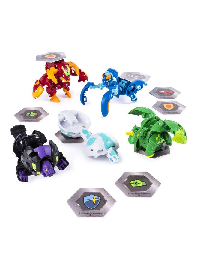 Pack Of 5 Pyrus Maxotaur And Aquos Mantonoid Card Game 20103989 6.7x30.5x27.3cm