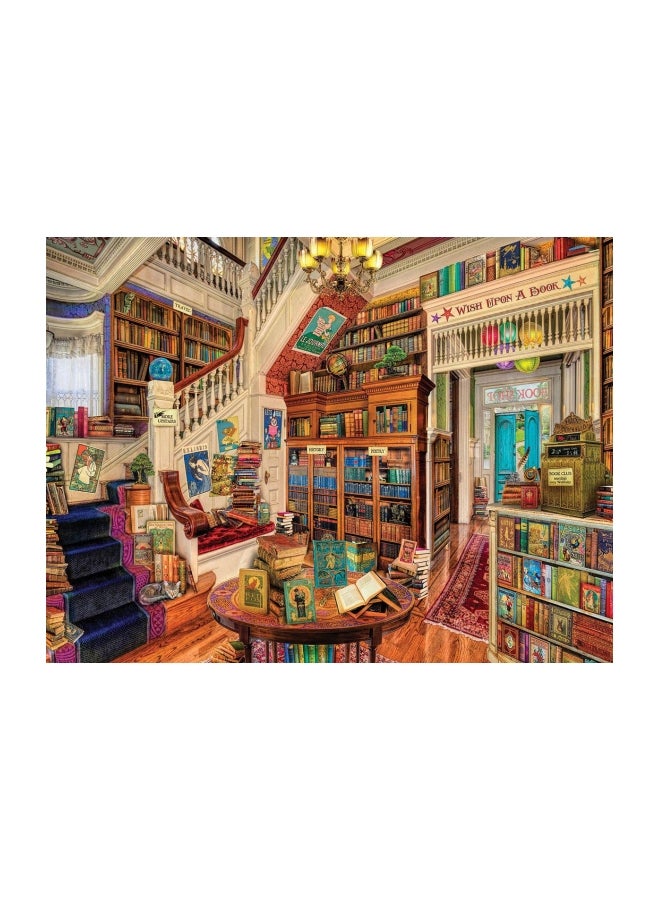 WHITE MOUNTAIN - 1000-Piece Readers Paradise Jigsaw Puzzle 1244 - Image 1