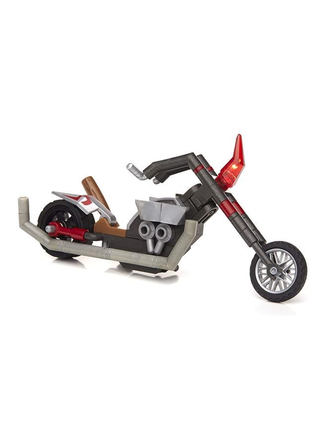 Mega Bloks DPF79 86-Piece Mutant Ninja Turtles Rocksteady Moto Attack Building Set DPF79 8+ Years - Image 5