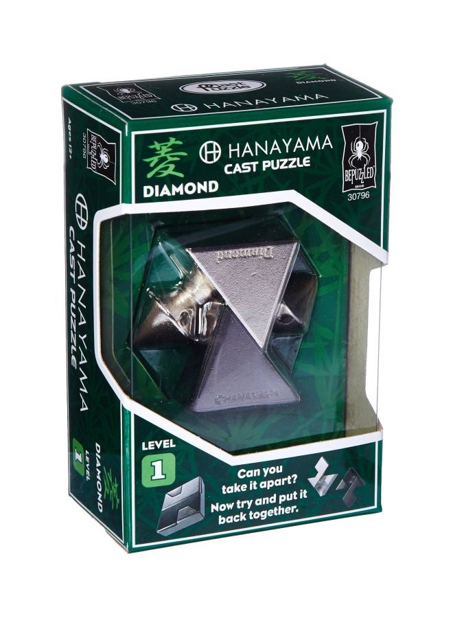 Bepuzzled Diamond Metal-Cast Brain Teaser 30796 - Image 2