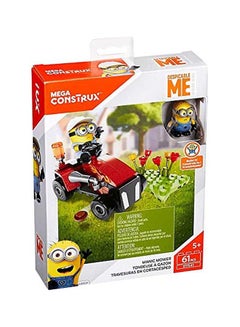 MEGA CONSTRUX DYG41 61-Piece Despicable Me Manic Mower Building Set DYG41 61 8+ Years  - Image 4