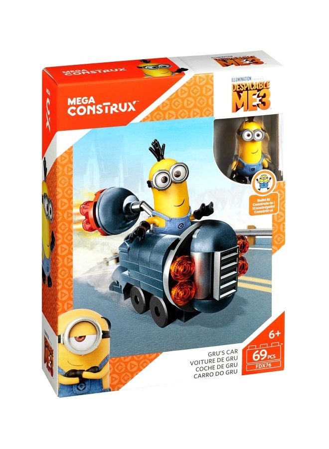 MEGA CONSTRUX Despicable Me 3 Mini Vehicle FDX76 Multicolour - Image 3