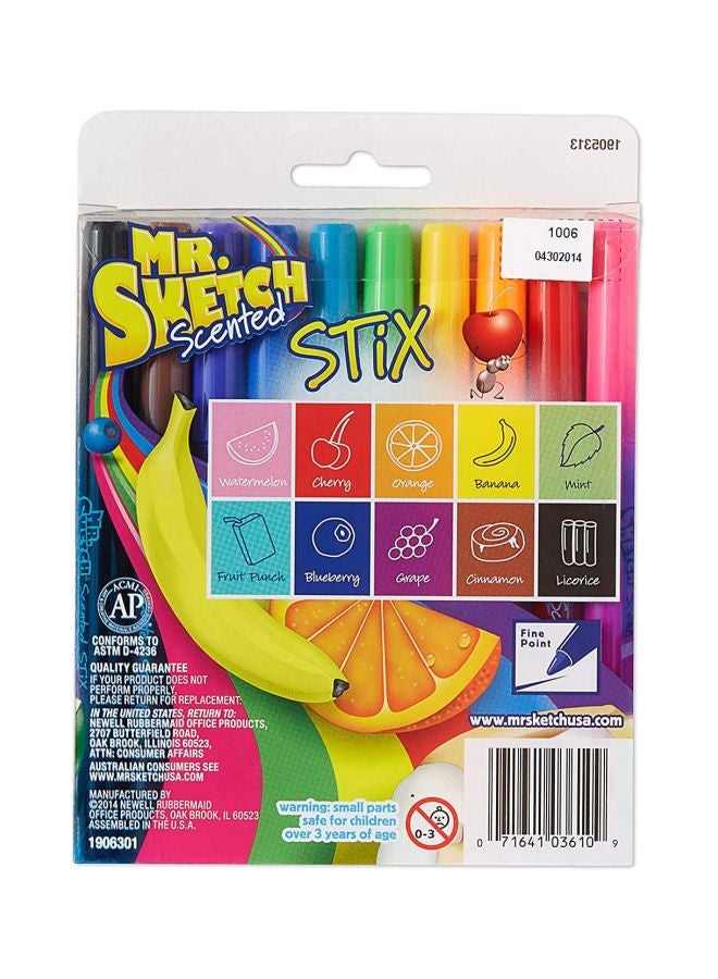 10-Piece Scented Stix Markers 1905313 - v1579782155/N33561940A_4