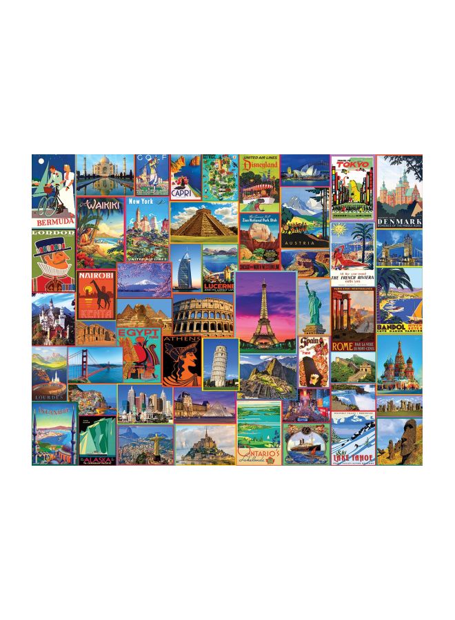 وايت ماونتن أحجية تركيب صور بتصميم أفضل الأماكن في العالم مكونة من 1000 قطعة طراز 1119 - Image 2