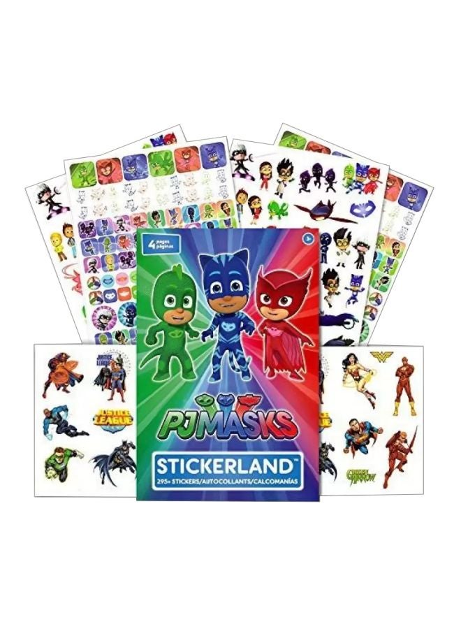 4-Piece PJ Masks Sticker Sheets - v1579782285/N33535815A_1