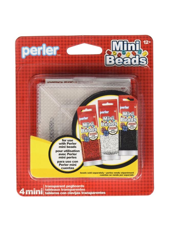 Perler Square Bead Pegboard Set 80-26055 3inch - Image 2