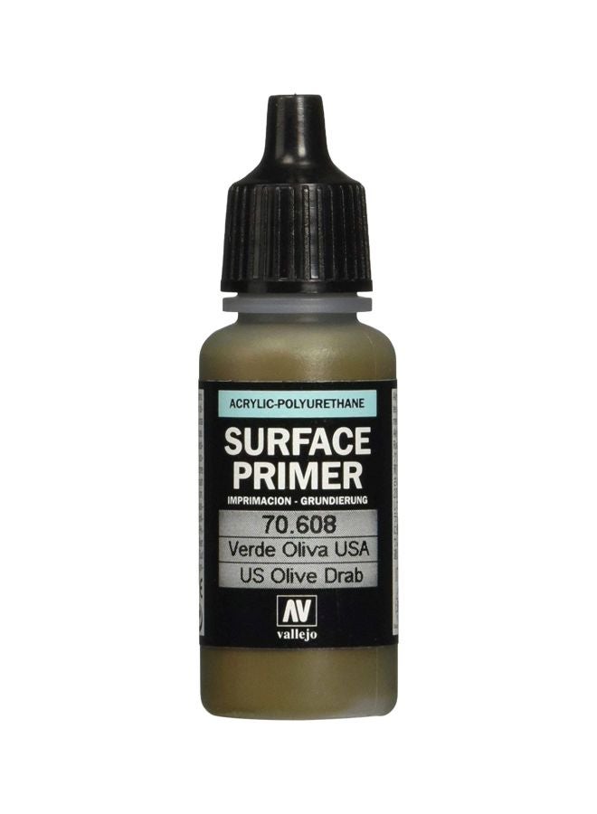 Vallejo Surface Primer Arylic Paint VJ70608 US Olive Drab - Image 1