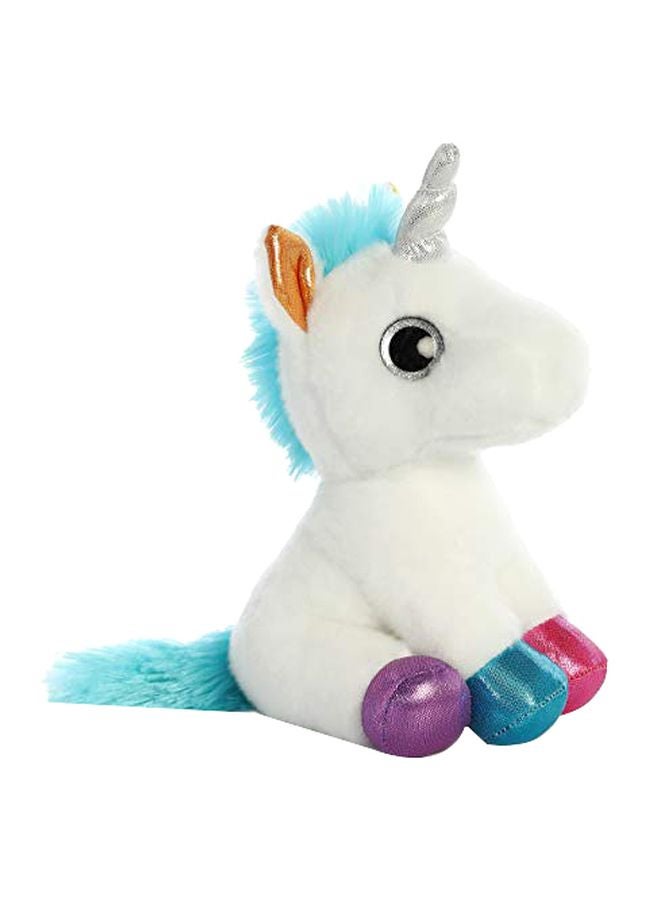 أورورا وورلد إنك. دمية محشوة على شكل يونيكورن مرصع بالجواهر طراز 16720 8بوصة