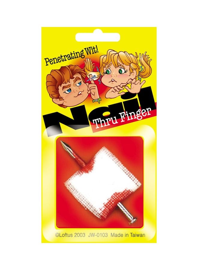 أويسس سبلاي لعبة Nail Through Finger Gag طراز LOF JW-0103 - Image 2