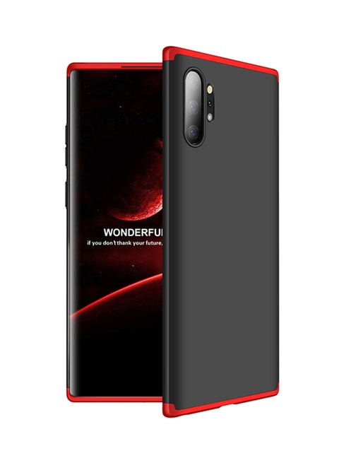 Protective Case Cover For Samsung Galaxy Note 10 Plus Black/Red