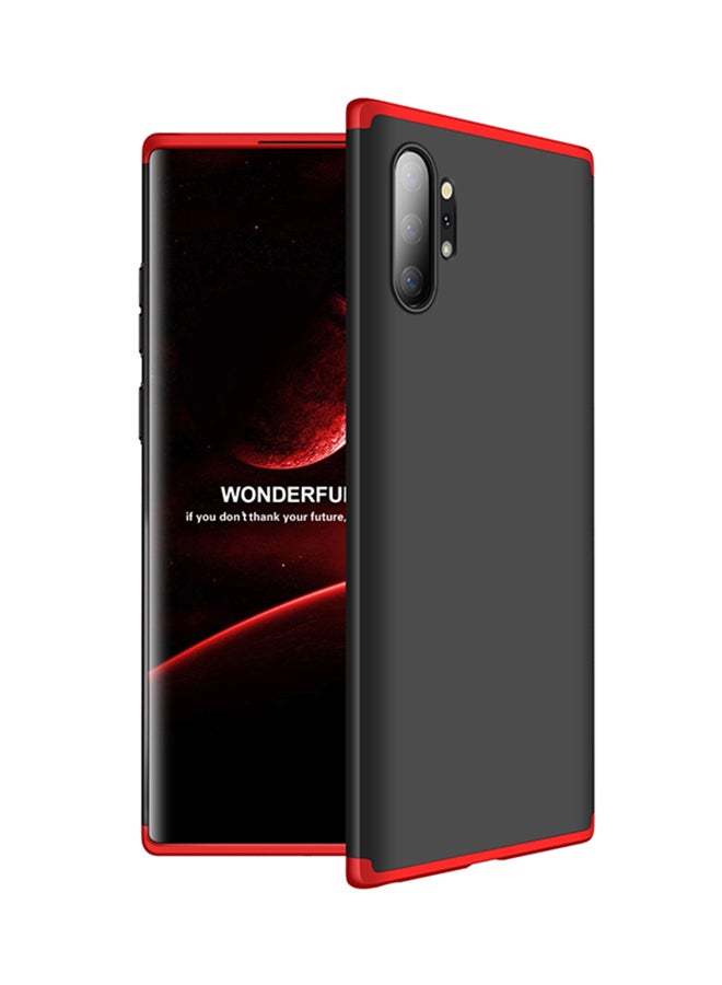 Protective Case Cover For Samsung Galaxy Note 10 Plus Black/Red