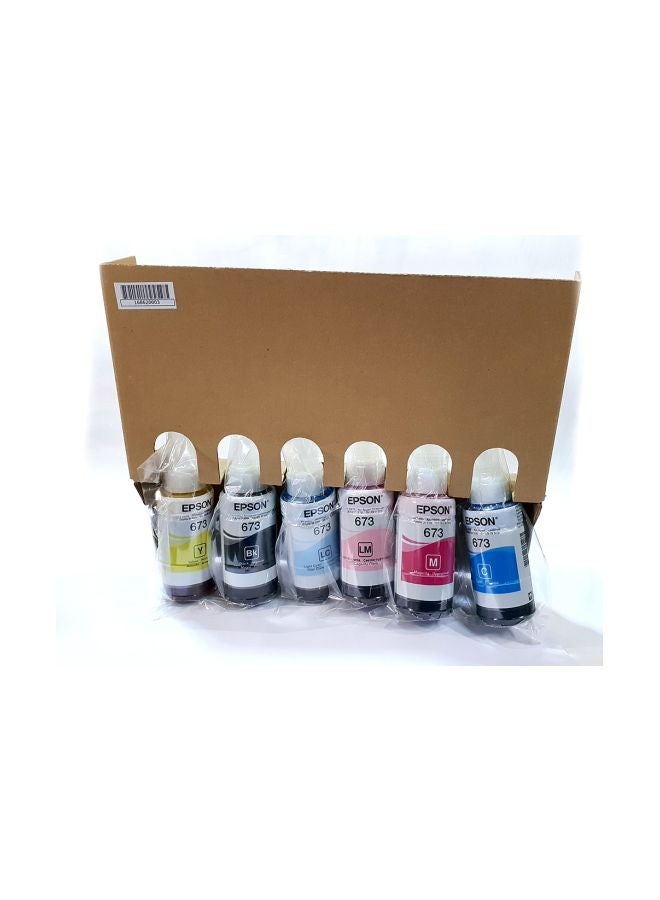 EPSON 6-Piece Cartridges Ink Toner Set Cyan/Yellow/Black - Image 3