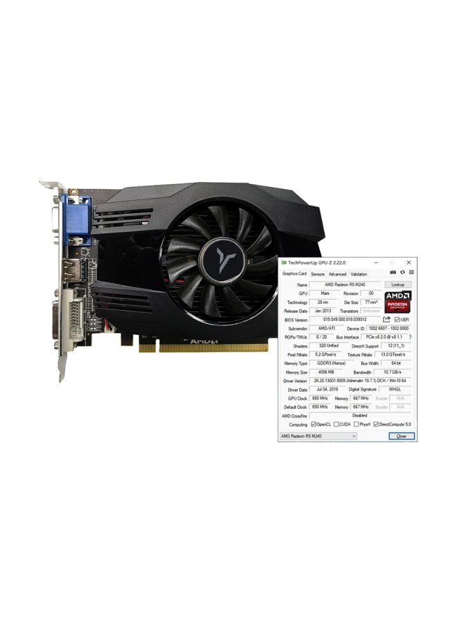yeston Enhanced Cooling Graphic Card For PC Black/Silver  - Image 2
