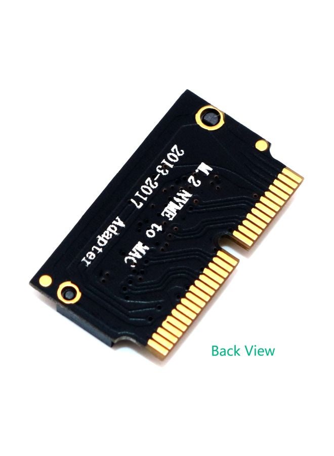 Generic SSD Convert Adapter Card For Apple MacBook Air Pro Retina Black/Gold  - Image 1