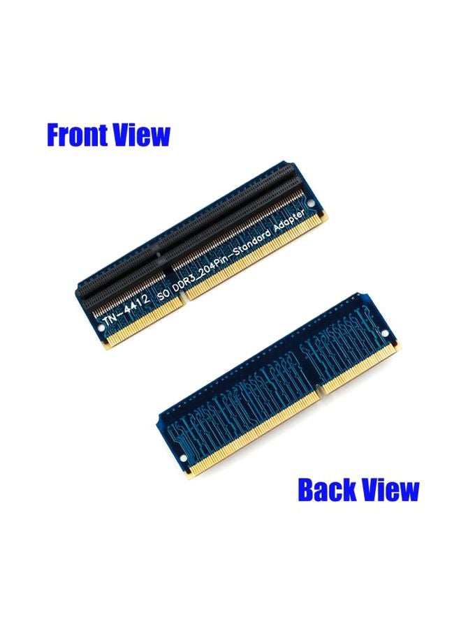 ديسديل - ذاكرة محول قياسية DDR3 من نوع SO للابتوب أزرق داكن/ ذهبي/ فضي - Image 1