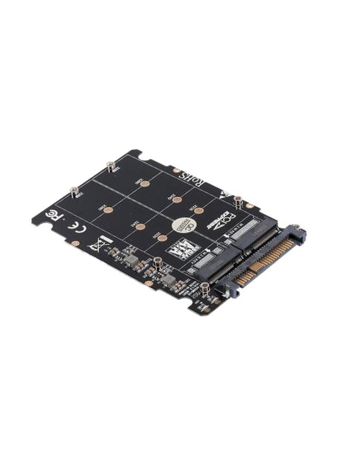 ديسديل بطاقة محول مفتاح B SSD إلى U.2 SFF-8639 أسود/ذهبي - Image 3
